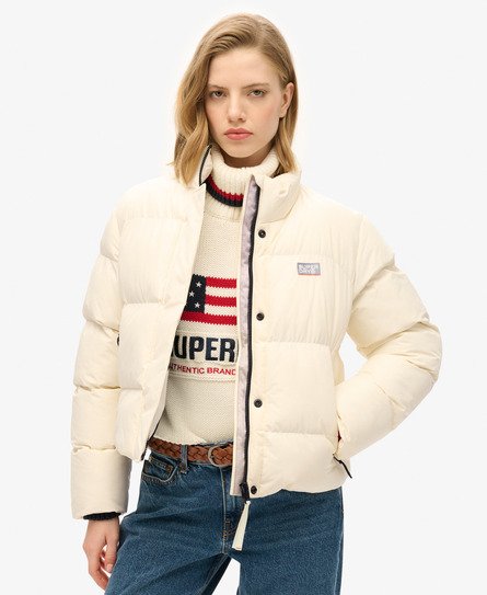 Sports Puffer Cropped Jacket