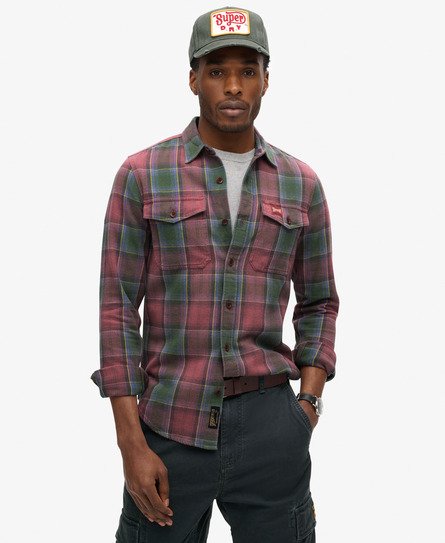 Organic Cotton Worker Check Shirt