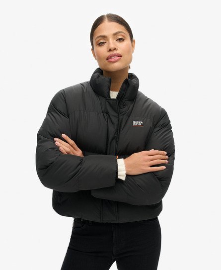Sports Puffer Cropped Jacket