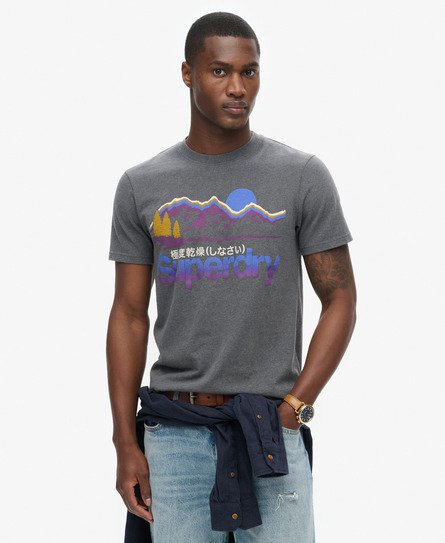 T-skjorte med Great Outdoors-grafikk