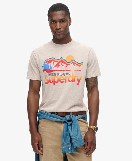 Great Outdoors T-shirt med grafik