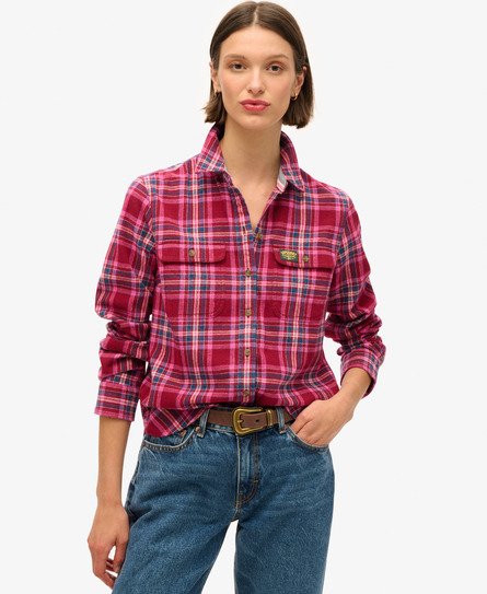 Chemise à carreaux en flanelle Lumberjack