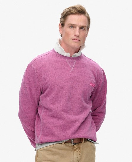 Over Dyed Marl Crew Sweatshirt