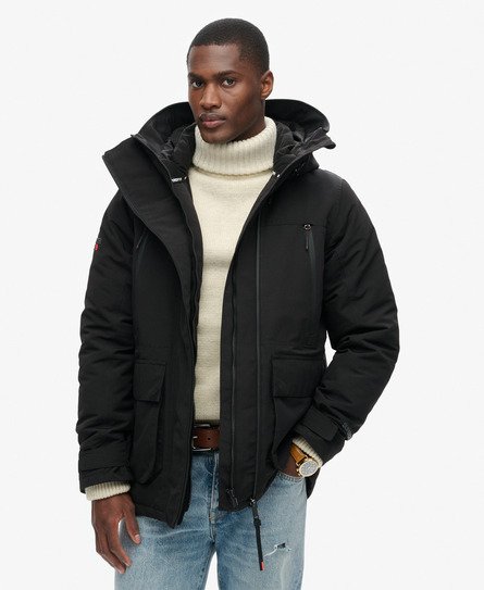 Ultimate SD Windbreaker-jakke med hætte og broderi