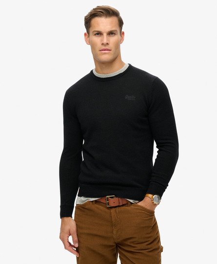 Maglione girocollo vestibilità slim Essential