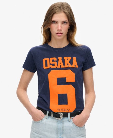 Osaka 6 T-shirt med fremhævet print