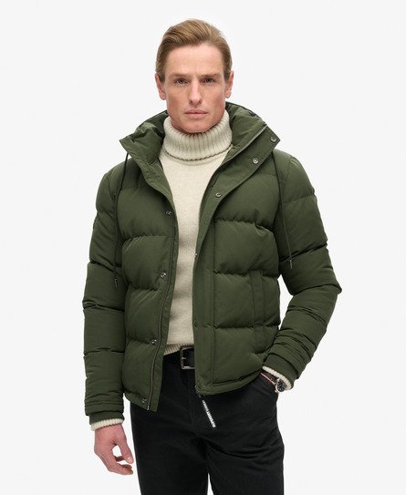 Everest Short Hooded Puffer Jacket