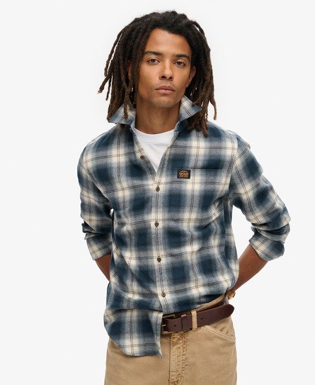 Long Sleeve Cotton Lumberjack Shirt