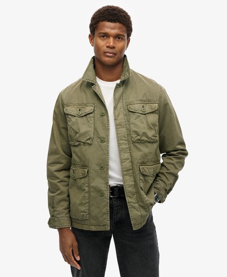 Militærinspireret M65 jakke i en let kvalitet