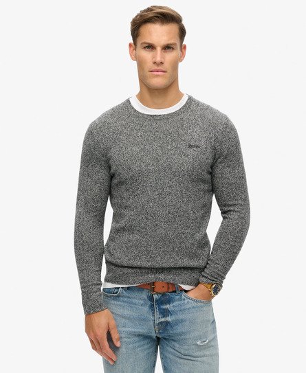 Sweter Essential z okrągłym dekoltem o dopasowanym kroju