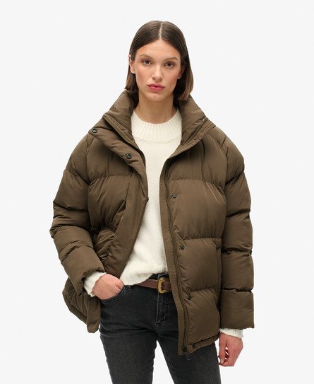 Mid Length Puffer Jacket