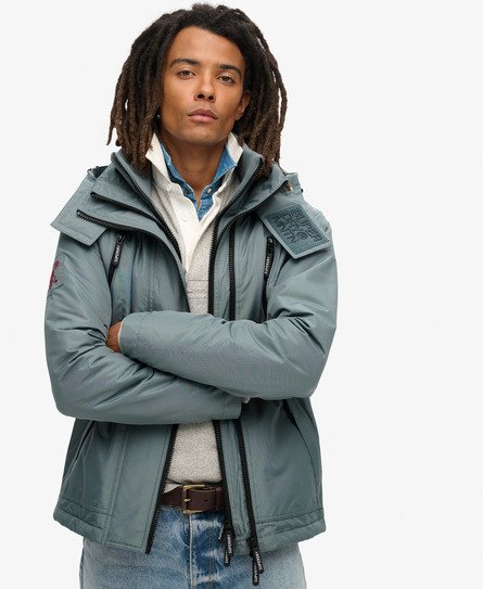 Giacca a vento con cappuccio Mountain Windbreaker