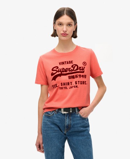 Classic Vintage Logo Graphic Relaxed T-Shirt 