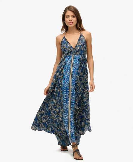 St. Tropez-maxi-jurk met paisleyprint
