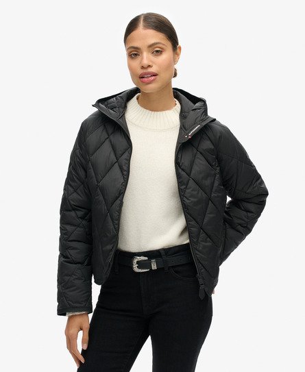 Hooded Quilted Liner Jacket