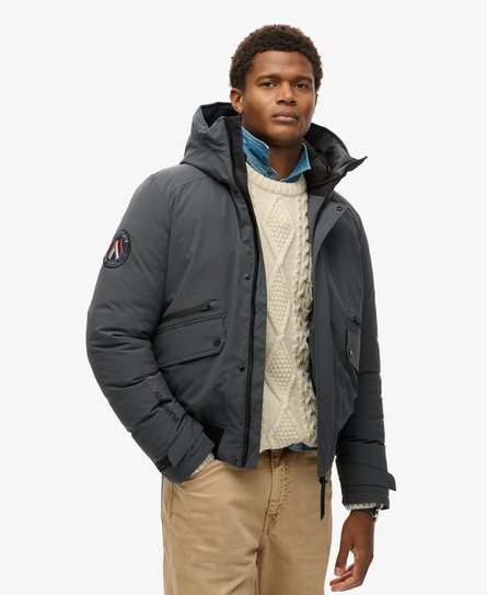 City Padded Bomber Jacket