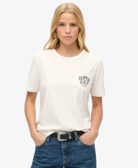 Workwear Embroider Pocket T-Shirt