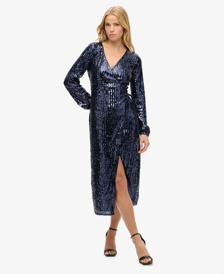 Navy Sequin