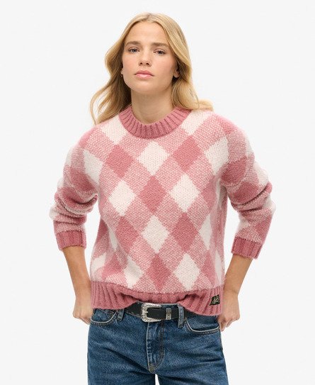 Argyle Pattern Jumper