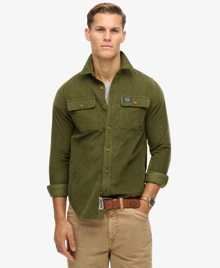 Camicia in velluto a coste con vestibilità comoda Trailsman