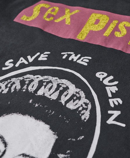 Sex Pistols Londons Outrage Red Sid Vicious Long Sleeve T