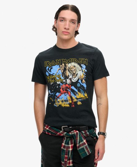 T-Shirt Iron Maiden x Superdry in edizione limitata