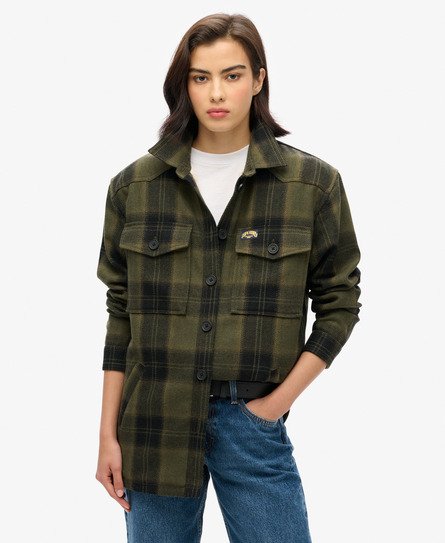 Borg Check Overshirt