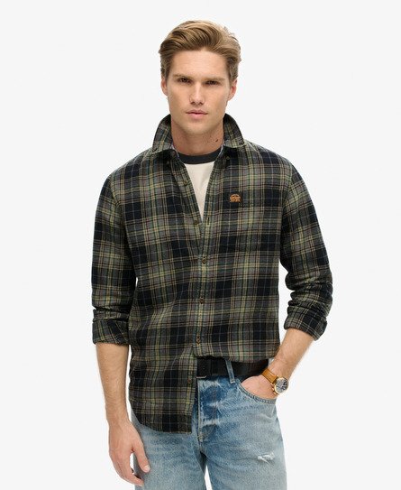 Long Sleeve Cotton Lumberjack Shirt