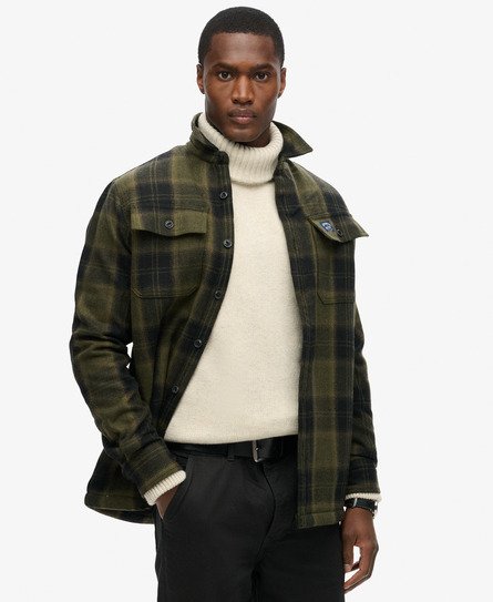 Roderick Check Olive