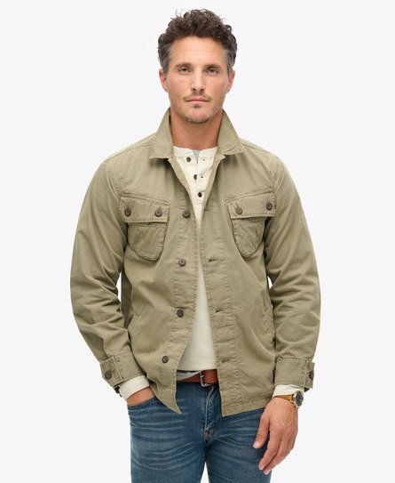 Military Overshirt Jacket