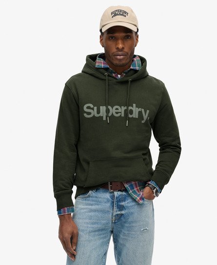 Core Logo City Loose Fit Hoodie