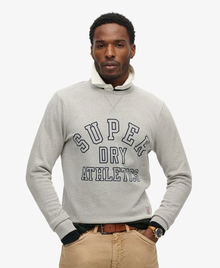 Athletic sweatshirt med print