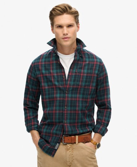 Organic Cotton Vintage Check Shirt