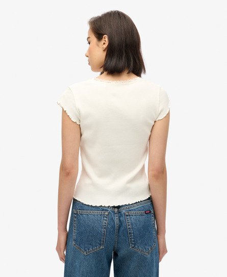 Damen - Athletic Essentials Oberteil mit eckigem Ausschnitt 