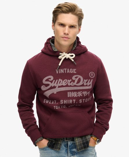 Hoodie met Classic Vintage-logo