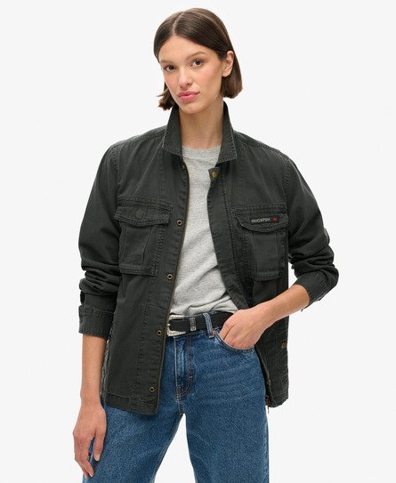 Superdry x Ringspun Kowloon Boyfriend Overshirt