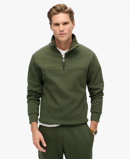 Tech Loose Half Zip Sweatshirt