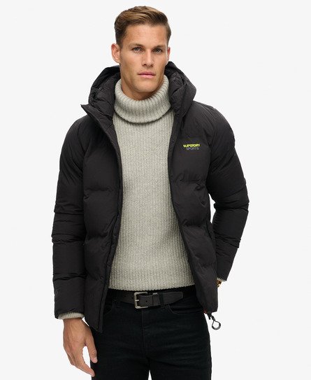 Hooded Boxy Puffer Jacket