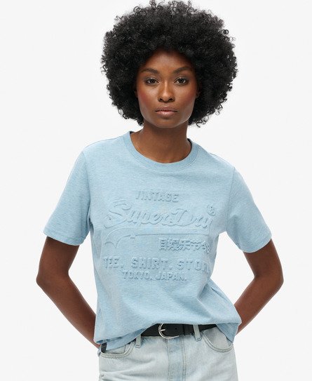 Embossed Vintage Logo Relaxed T-Shirt