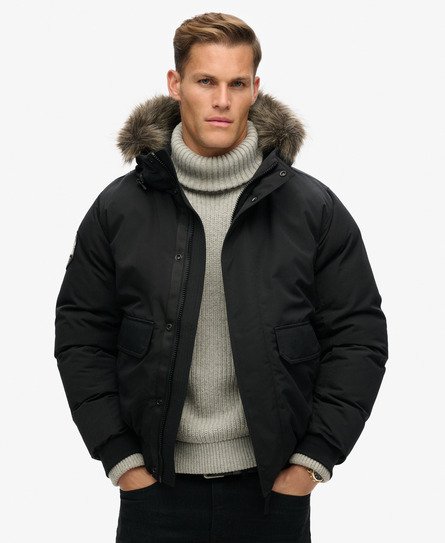 Everest Faux Fur Bomber Jacket