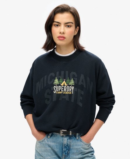 Travel Souvenir Loose Crew Sweatshirt