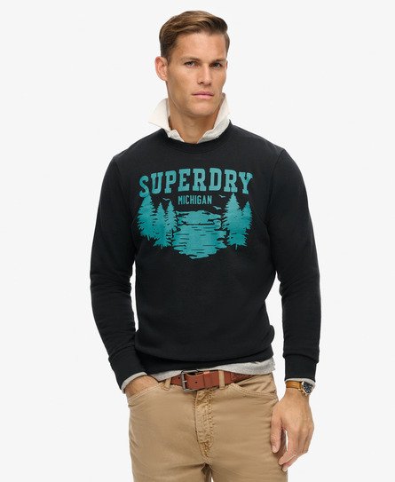 Outdoors Graphic Crew Sweatshirt