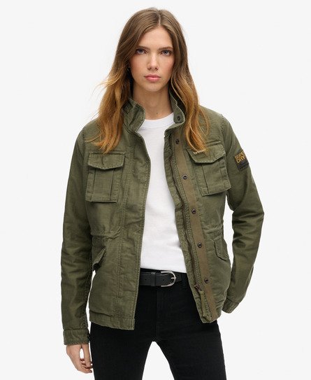 Women s Military Coats Khaki Jackets Superdry