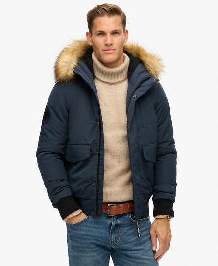 Hooded Everest Puffer Bomber Jacket