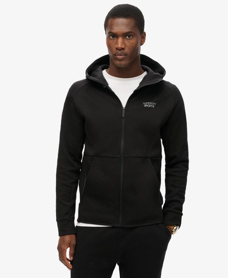 Sport Tech Logo Loose Zip Hoodie