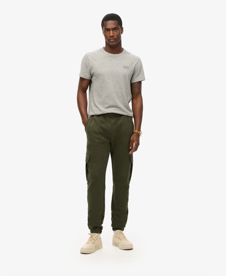 Superdry Mannen Utility Sport Joggingbroek Khaki