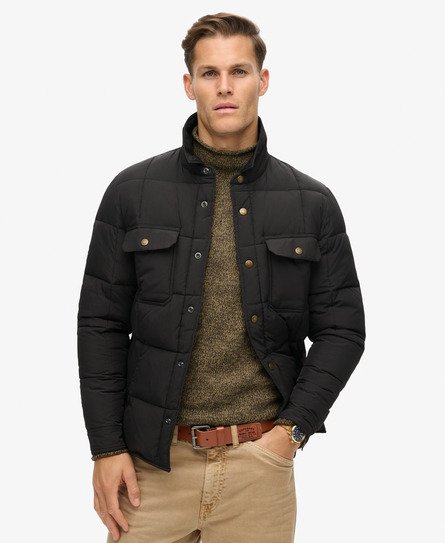 Wattierte Surplus Hemdjacke