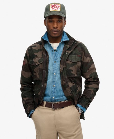 Men s Military Jackets Camo Jackets Superdry