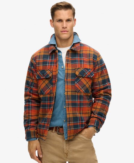 Surplus Check Quilt Overshirt