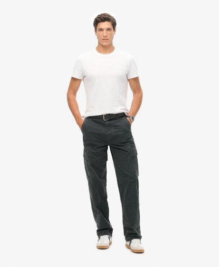 Pantalon cargo baggy en coton biologique